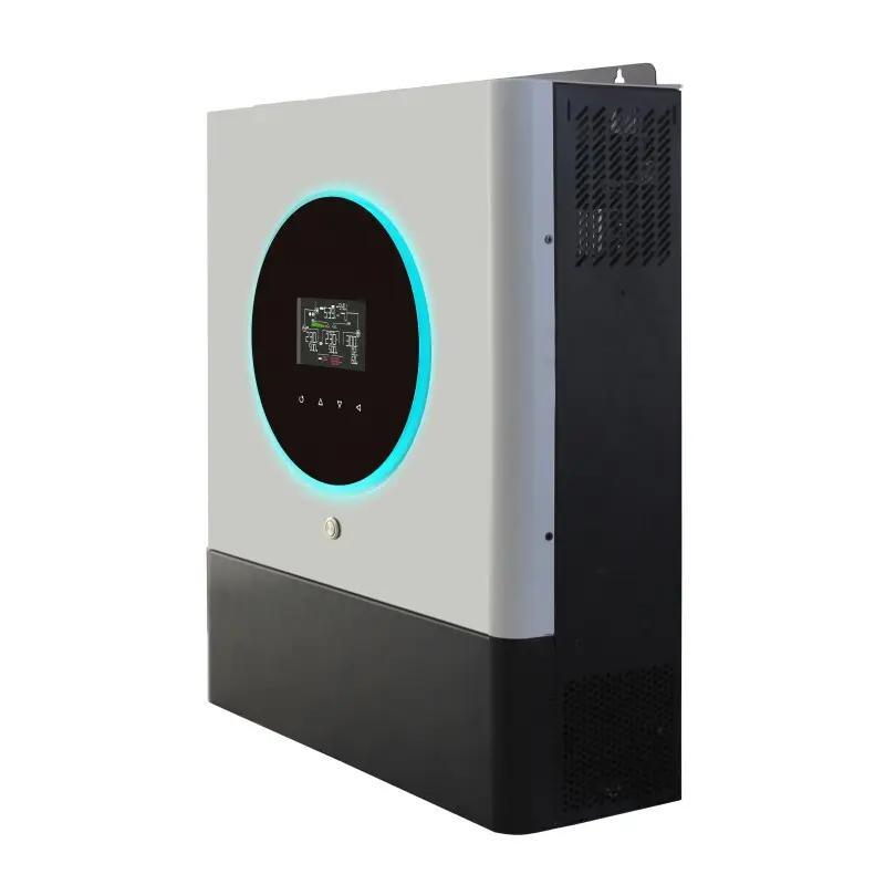 Optional Touch Screen 8000W 11000wlk New Solar Inverter 230V 48V Pure Sine Wave Converter RS232 Power Supply