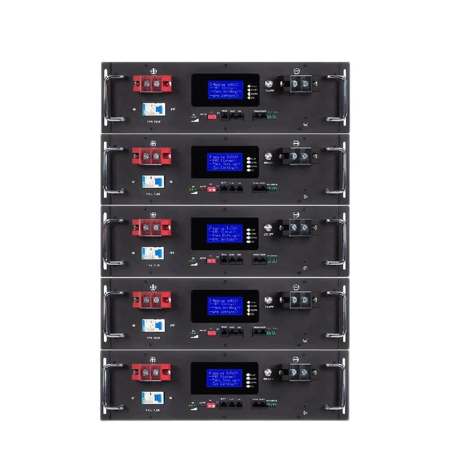 Rack-Mount Residential Solar Storage System - 48V 200ah Lithium Battery