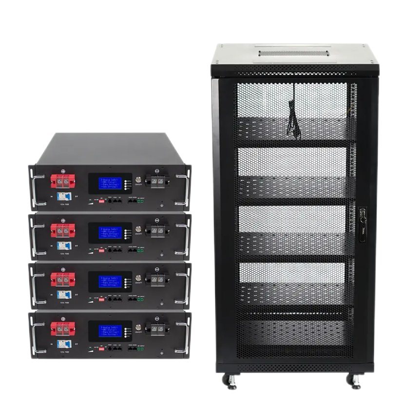 Smart Rack-Mount Residential Solar Energy Storage System - 48V 100ah Lithium Battery