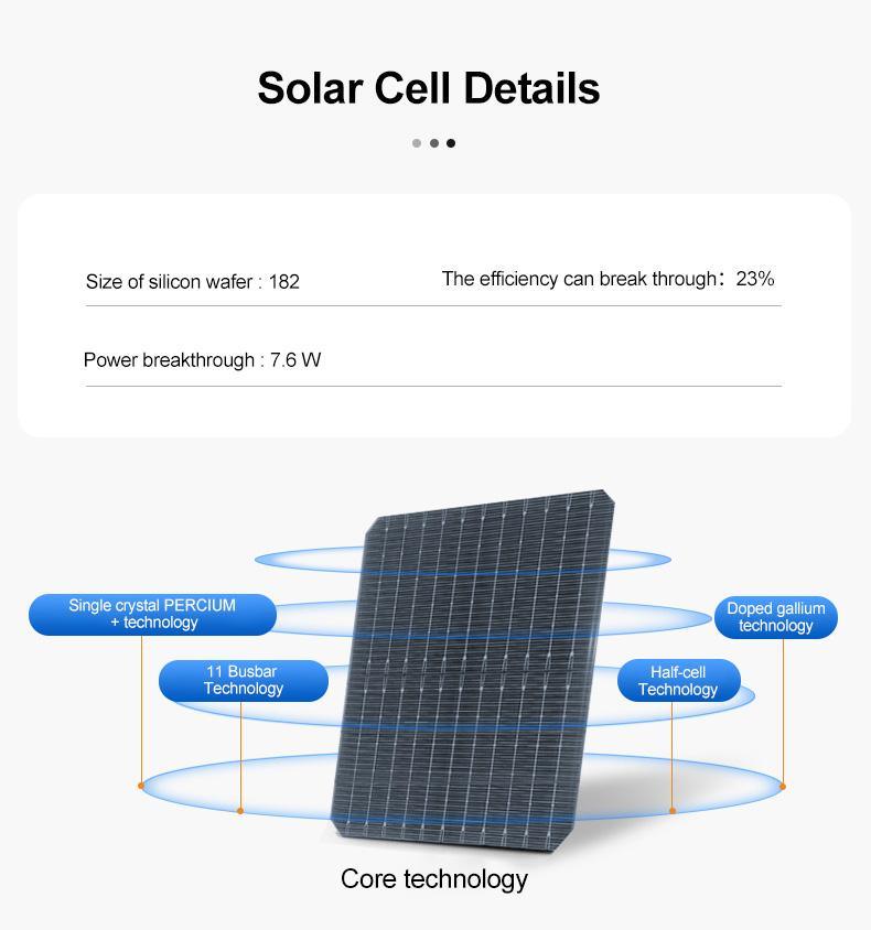 Photovoltaic Manufacturer 410W Solar Panels