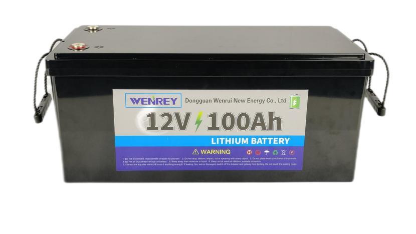 Battery Pack 12V200ah Lithium Iron Phosphate Battery Solar Photovoltaic Power Generation System RV Lithium Iron Phosphate Battery