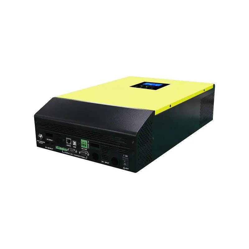 5kw Hybrid Solar Inverter on/off Grid Solar Grid-Tie Inverter Single-Phase Output 220V Parallel Type with Charger and MPPT Controller