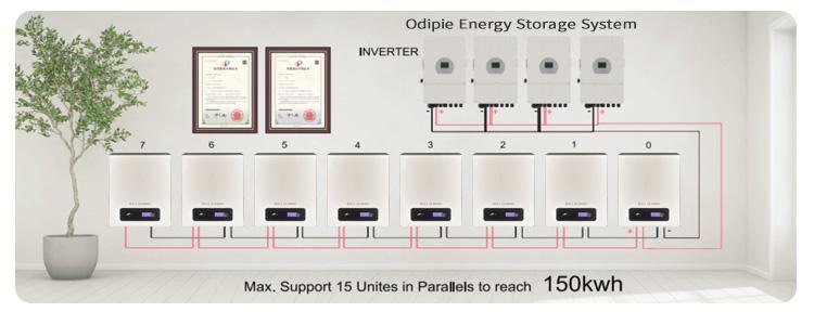 Solar Home Power Solution - 48V 200ah Wall-Mounted Lithium Battery