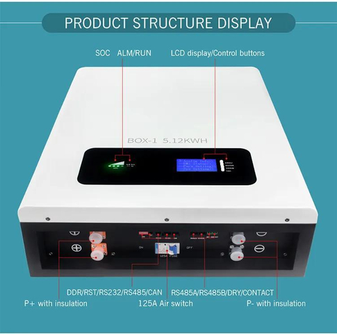 Chargeable Digital Batteries Power Battery with Accessories Price of Lithium Batteries 100ah