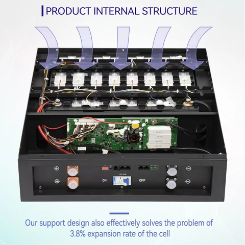 48V Battery, 100ah LiFePO4 Battery Power Supply, Wall Mounted Power Supply, Solar Battery, Household Energy Storage Battery