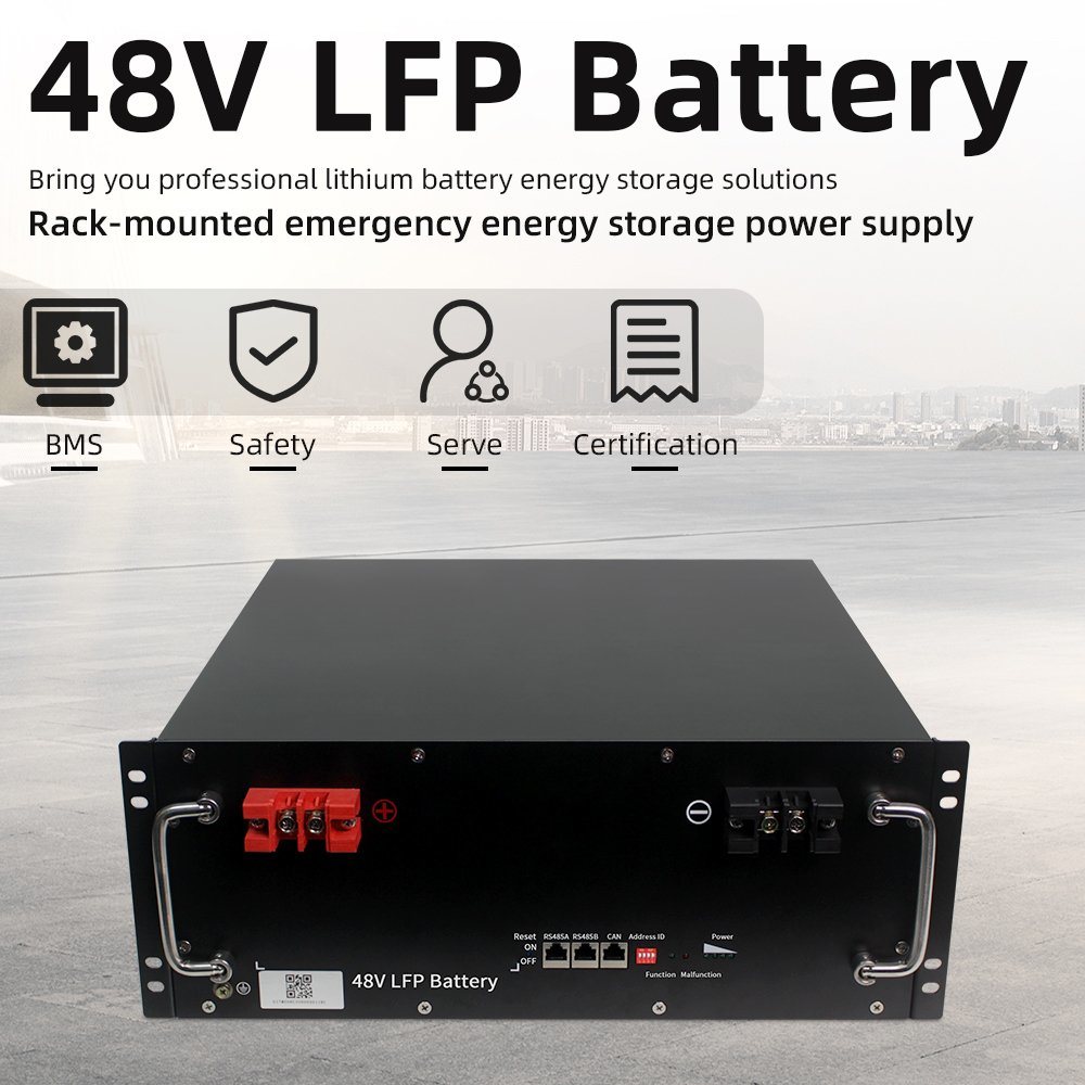 48V100ah Rack Mounted Energy Storage Battery Solar Energy Storage System Home Energy Storage System