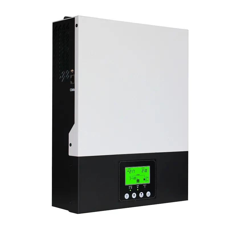 La Solar Inverters 3kw 24V DC to AC Pure Sine Wave off Grid Hybrid Solar Inverter with Charger and MPPT Controller