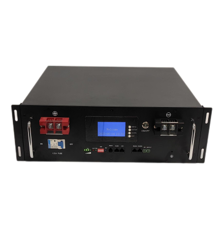 Rack-Mount Residential Solar Storage System - 48V 100ah Lithium Battery