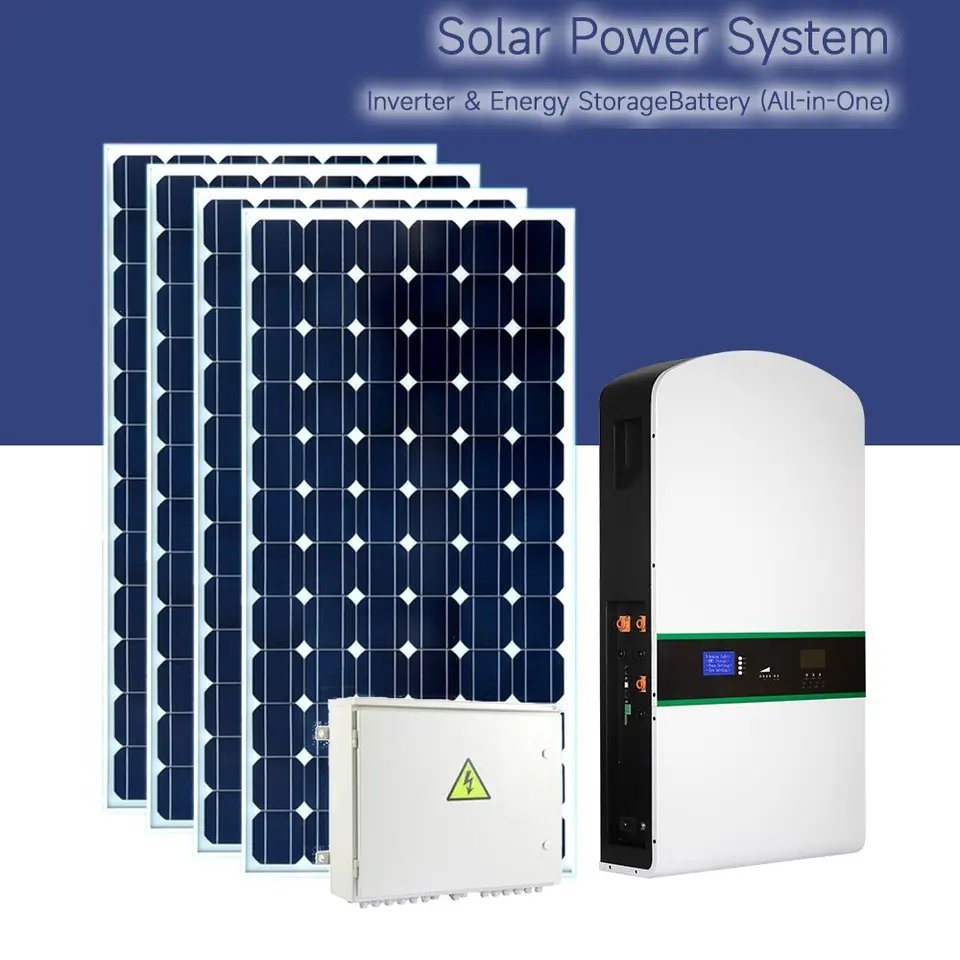 PV Kits 10kw Powerwall Manufacturer off Grid 5kw Solar Power System Energy Storage Solution for Home Commercial House