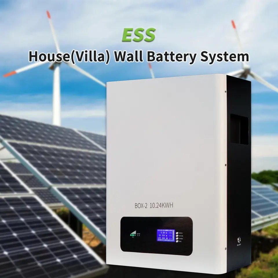 Lithium Ion Battery 5kw 10kw 24V 48V 96V Solar Home Storage Battery 51.2V 48V 100ah 200ah LiFePO4 Wall Battery